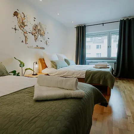 Apartmán Atlas Essen, 3 Zimmer, Uniklinik, Messe, Parkplatz *