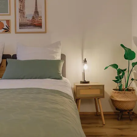 Apartmán Atlas Essen, 3 Zimmer, Uniklinik, Messe, Parkplatz