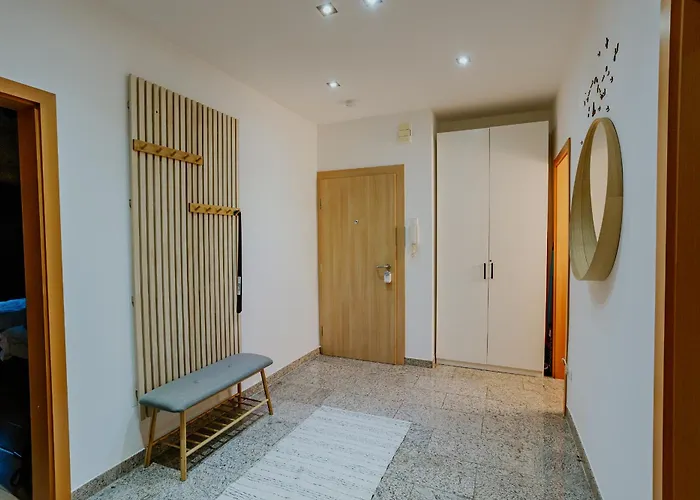 アパート Atlas Essen, 3 Zimmer, Uniklinik, Messe, Parkplatz, Balkon エッセン