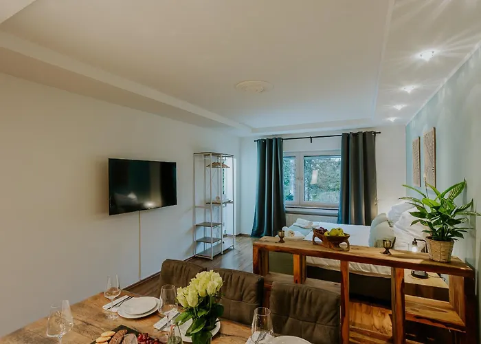 Atlas Essen, 3 Zimmer, Uniklinik, Messe, Parkplatz, Balkon アパート *