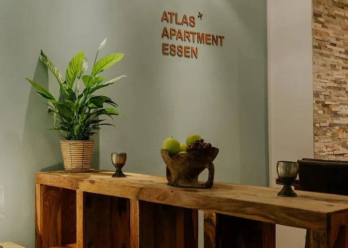 Apartman Atlas Essen, 3 Zimmer, Uniklinik, Messe, Parkplatz, Balkon *