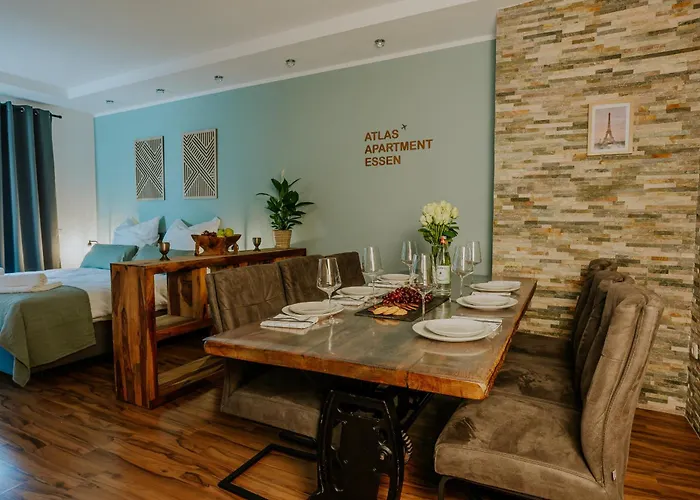 Atlas Essen, 3 Zimmer, Uniklinik, Messe, Parkplatz, Balkon