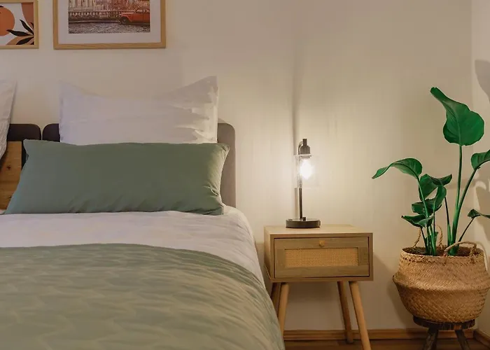 アパート Atlas Essen, 3 Zimmer, Uniklinik, Messe, Parkplatz, Balkon