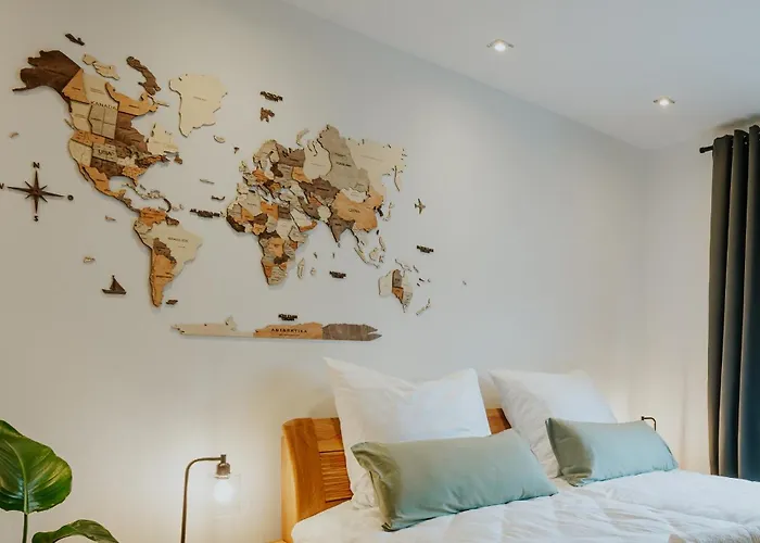 Atlas Essen, 3 Zimmer, Uniklinik, Messe, Parkplatz, Balkon Apartman *